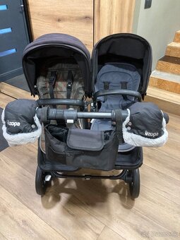 Bugaboo Donkey 3 duo čierny s výbavou