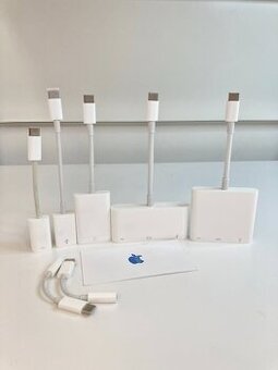  Originál APPLE redukcie / adaptéry USB-C to USB,HDMI,VGA, - 1