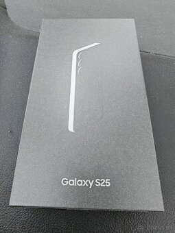 Samsung galaxy S25 silver 12gb ram 256gb pamäť