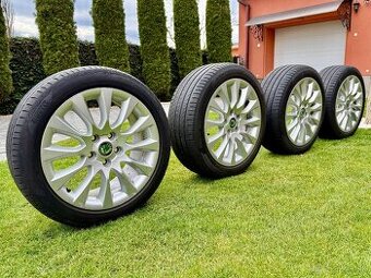 Komplet letnú sadu alu Škoda CEPEUS L & K 5x112 225/45 R17.. - 1