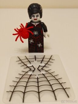 LEGO minifigúrka 71010-16 Spider Lady