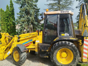 Traktorbager Komatsu wb97r  s TP a SPZ