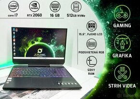 15,6" FHD IPS Gaming NB MEDION®Deputy, i7/RTX2060/16GB/512GB - 1