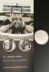 2018/25€ 25. výročie vzniku SR - BK