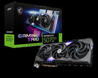 MSI GeForce RTX 5070 Ti 16G GAMING TRIO OC PLUS