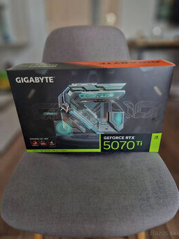 Predám Gigabyte RTX 5070 Ti Gaming OC [NOVÁ, 4R ZÁRUKA]