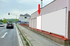 Reklamná plocha v Hlohovci - Čulenova ulica