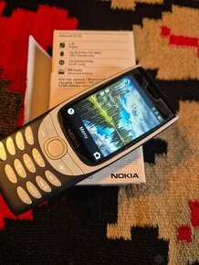 Nokia 8210 4g dual sim modrý top stav tlačidlový telefón • 2