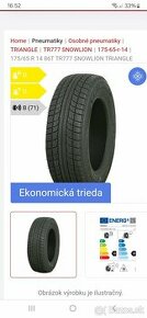 Zimné pneu 175/65 R14 Fabia