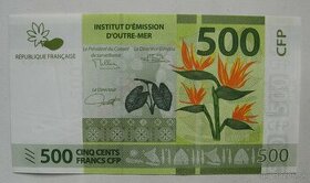 Francouzská Polynésie 500 franků