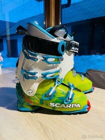 Skialp lyžiarky SCARPA Freedom SL, grn/wht - 1