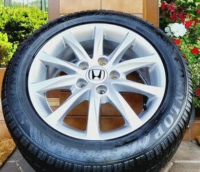 alu R16 5x114,3 orig. Honda, (zimné pneu 205/55) - 1