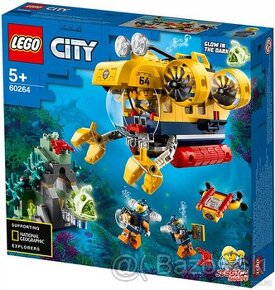 LEGO City 60264 Oceánska prieskumná ponorka