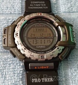 Casio Pro Trek PRT-40 yellow