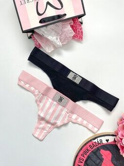 Victoria’s Secret tanga kamienkove nohavičky XS bavlna