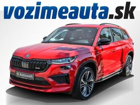 Škoda Kodiaq RS 2.0TSI 180kW - 1. MAJITEĽ, ODPOČET DPH