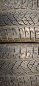 Predám 2ks jazdené zimné 245/45r18-100V Pirelli