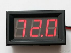 Voltmeter 5-120V červený - 1