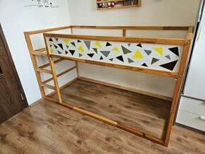 Ikea detská poschodová posteľ Kura