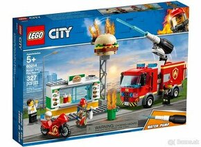 LEGO CITY 60214 - Zásah hasičov v burgárni - 1