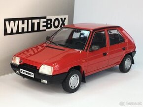 ŠKODA Favorit - červená - 1/24 - WHITEBOX