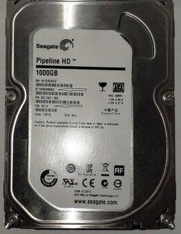 Seagate 1TB ST1000VM002, W1G, WU, PN 9ZL162-300, FW SC12