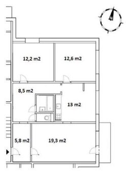 Skalica - 3i byt, balkón, 75 m2