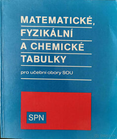 Matematické, fyzikální a chemické tab. pro učební obory SOU - 1