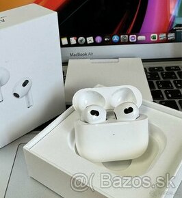 Apple AirPods 3. Generácie - bloček, záruka