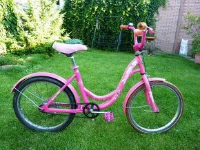 Velkosť 20" ružový pekný bicykel za 49.- euro