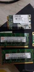 Hynix pamäť RAM 512MB 2x + Wifi karta 2x - 1