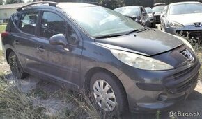 PEUGEOT 207 SW 1.4 2007 predám MOTOR 8FS, PREVODOVKA,DVERE, - 1