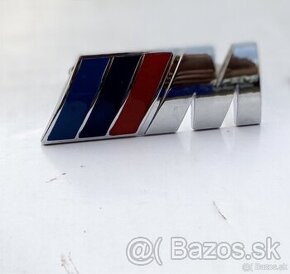 BMW M logo znak chrómovy na kufor