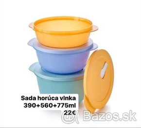 3- dielna sada Horúca vlnka Tupperware