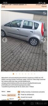 Mitsubishi  colt 1.3 benzin automat