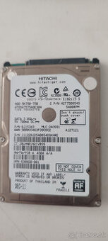 Hitachi 750 GB 2,5" SATA HDD HTS547575A9E384