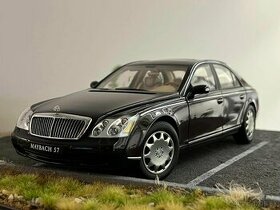 1:18 Mercedes MAYBACH 57 SWB (W240) Black/Brown - AUTOart