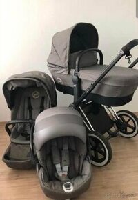 CYBEX PRIAM PLATINUM MANHATTAN GREY 3- kombinácia - 1