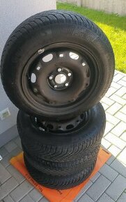 Zimne pneu 165/70 R14 81 T na plechovych diskoch 5x100