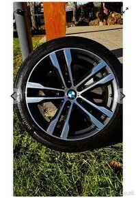 Alu disky r20, 5x120 + letné pneu BMW X5, X6