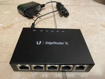 Ubiquiti EdgeRouter ER-X 5port 1G, POE in/out