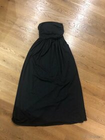 Čierne dlhé šaty - 1