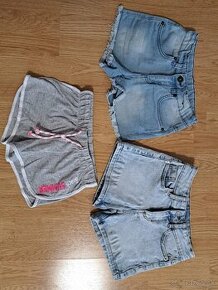 Dievčenské krátke nohavice