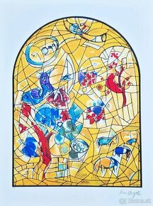 MARC CHAGALL - Joseph (1990) (Jeruzalem okná) (CERTIFIKÁT) - 1