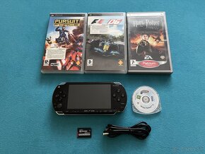 PSP 1000 (FAT) CFW (hacknuta) + 16GB karta, 4 original hry