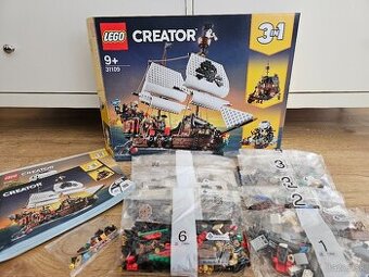 LEGO Creator 31109 Pirátska loď