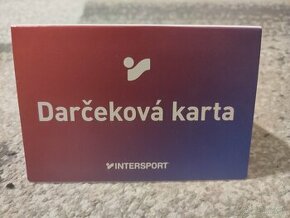 Darčeková poukážka Intersport