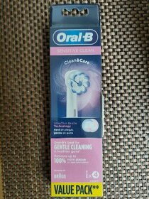 Oral-B Sensitive clean 4ks - Nové náhradné hlavice - 1