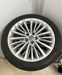 5x105 R17 original Opel Astra K letné pneu 7mm