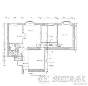 prenájom 4 izbového bytu 130 m2 - 1